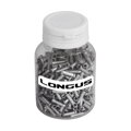 LONGUS Koncovka lanka AL stříbrná dóza /500ks