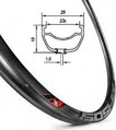 MACH1 Ráfek 5.50 SL 27.5 32D TLR černý 550g