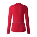 SHIMANO Dres dámský KAEDE THERMAL LONG červený