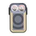 MAGICSHINE Světlo SEEMEE 100AD RADAR zadní 7f USB černé