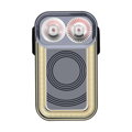 MAGICSHINE Světlo SEEMEE 100AD RADAR zadní 7f USB černé