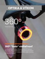MAGICSHINE zadní světlo VIVEE 50 HALO, 5 režimů, USB, černé