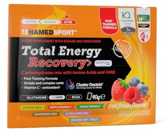 NAMEDSPORT Nápoj Total Energy Recovery mix červeného ovoce 40g prášek