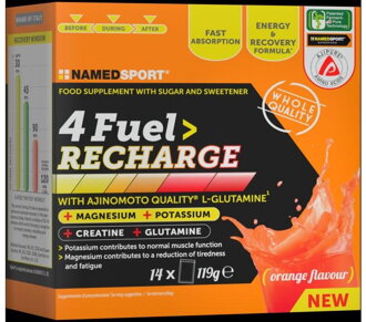 NAMEDSPORT Nápoj 4FUEL RECHARGE pomeranč