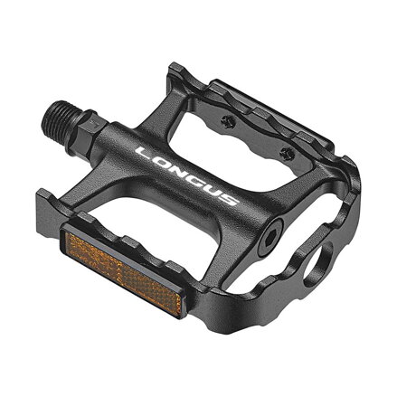 LONGUS Pedály PREMIUM MTB AL černé, průmyslová ložiska