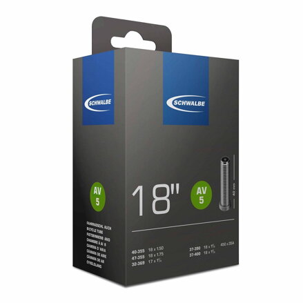 SCHWALBE duše 18x1.50/1 3/8 AV 40mm