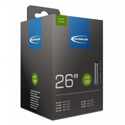 SCHWALBE Duše AV13F 26x2.10/3.00 40mm (54/75-559) 185g freeride
