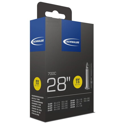 SCHWALBE Duše 700x18/28C FV 60mm