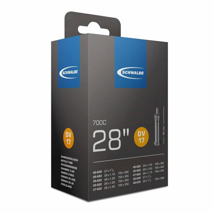 SCHWALBE Duše DV17 700x28/45C DV 40mm (40/47-622) 150g