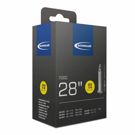 SCHWALBE Duše SV16 (28/32-622/630) 60mm 135g