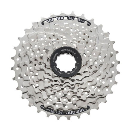 SHIMANO CS-HG41 8-kolo 11-34z. Kazeta stříbrná