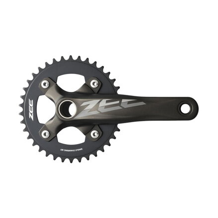 SHIMANO FC-M640 10-k. Kliky ZEE 165mm (68/73mm) černý HTII ložiskem