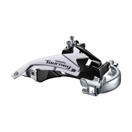 SHIMANO FD-TY500 3x6/7/8-k. Přesmykač Tourney uni tah Top Swing (34,9/31,8/28,6mm) 42z.
