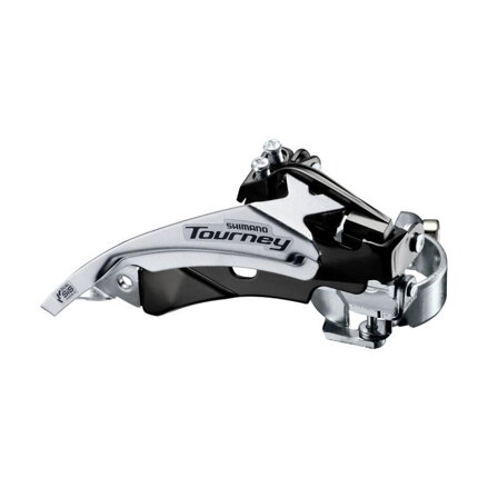 SHIMANO FD-TY510 3x6/7/8-k. Přesmykač Tourney uni tah Top Swing (34,9/31,8/28,6mm) 48z.
