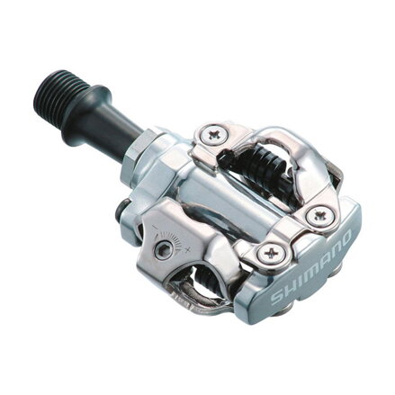 SHIMANO PD-M540 SM-SH51 Pedály MTB SPD stříbr.+