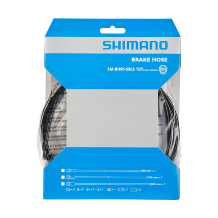 SHIMANO SM-BH90 Brzdová hadice 2000mm černá M820 Saint