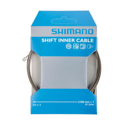 SHIMANO Lanko řadicí 1,2x2100mm nerezové+Optislick povlak