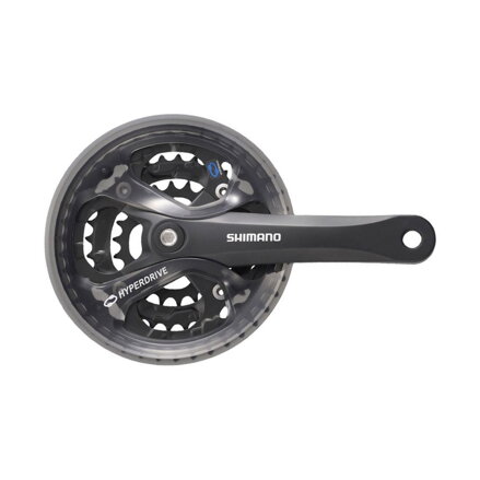 SHIMANO FC-M361 7/8-k Kliky Acera 175mm 42/32/22z. černý s krytem na čtyřhran