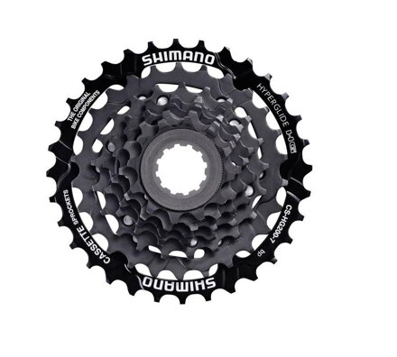 SHIMANO CS-HG200 7-kolo 12-32z. Kazeta hnědá