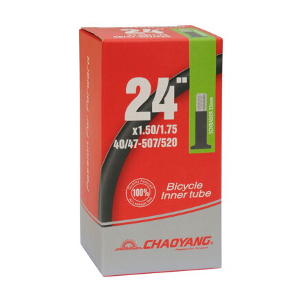 CHAOYANG Duše 24x1,50/1,75 AV33 (40/47-507/520)