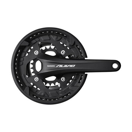 SHIMANO FC-T4060 9-k. Kliky Alivio 175mm 44/32/22z. černý s krytem dvoudílný bez ložiska