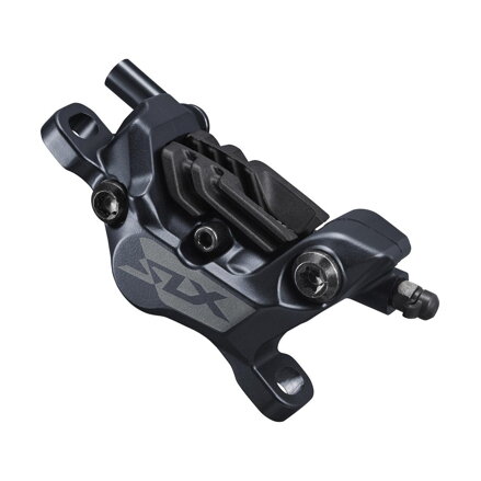 SHIMANO BR-M7120 4-píst Třmen SLX hydraulický Post Mount+desticky N03A
