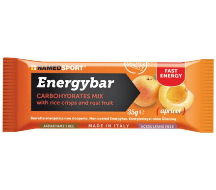 NAMEDSPORT Tyčinka ENERGYBAR meruňka 35g
