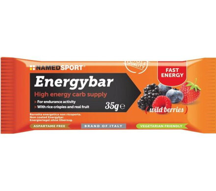 NAMEDSPORT Tyčinka ENERGYBAR lesní plody 35g
