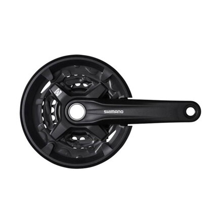 SHIMANO FC-MT210 9-k. Kliky Altus 175mm 44/32/22 černý s krytem dvoudílný bez ložiska