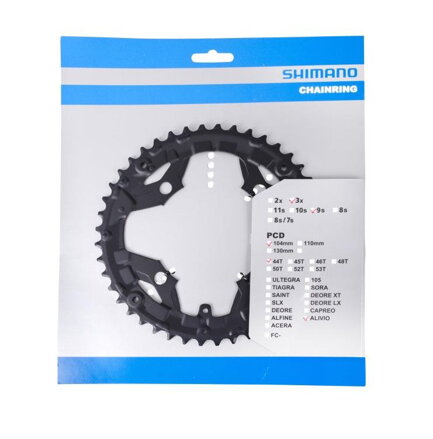 SHIMANO FC-T4010 9-k. Převodník 44z. Alivio černý 104mm