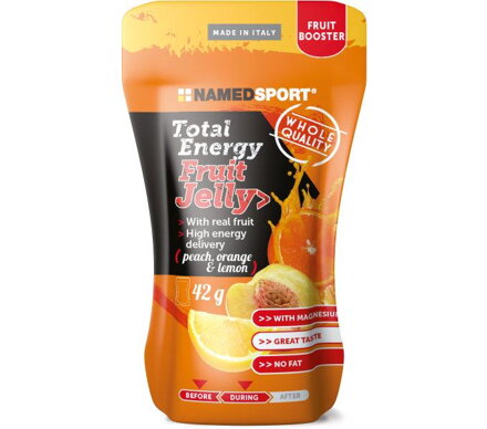 NAMEDSPORT Želé TOTAL ENERGY FRUIT broskev, pomeranč, citron 42g