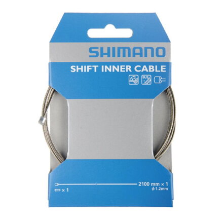 SHIMANO Lanko řadicí 1,2x2100mm nerezové + koncovka