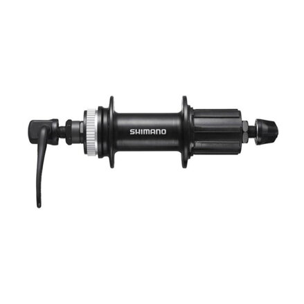 SHIMANO FH-TY505 7-k. Náboj zadní 32d. černý na r.u. Center Lock