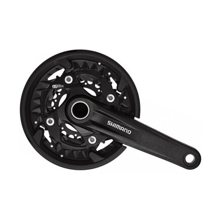 SHIMANO FC-MT500 10-k. Kliky 175mm 40/30/22z. dvojdílný černý bez krytu