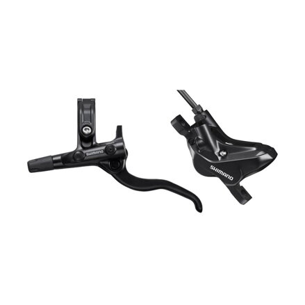 SHIMANO E-MT420 BL-MT4100/BR-MT420 Brzda hydr. přední černá Post Mount 1000mm had.+platn. D03S