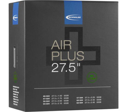 SCHWALBE Duše AIR PLUS AV21AP 27.5x1.50/2.40 AV(40/62-584) 40mm 305g
