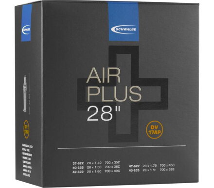 SCHWALBE Duše DV17AP (37/47-622/635) DV 40mm 270g air plus