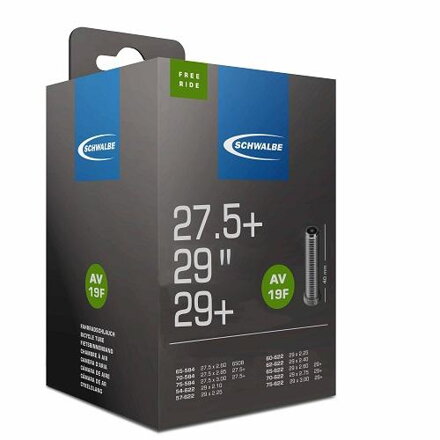SCHWALBE Duše AV19F 29x2.10/3.00 40mm (54/75-622) 215g Freeride