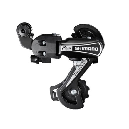 SHIMANO RD-TY21 6-k. Přehazovačka Tourney SS bez háku černá