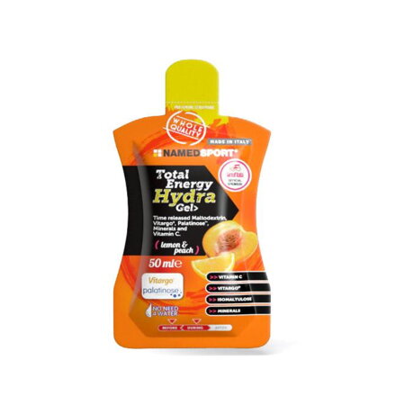 NAMEDSPORT Gél TOTAL ENERGY HYDRA citron-broskev 50ml