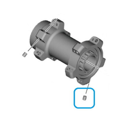 SHIMANO WH-M988 Niple do náboje XTR