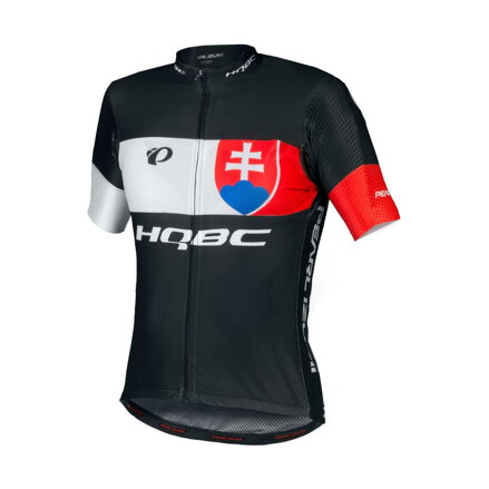 HQBC Dres QPI SK TEAM LADY krátký rukáv černá/červená