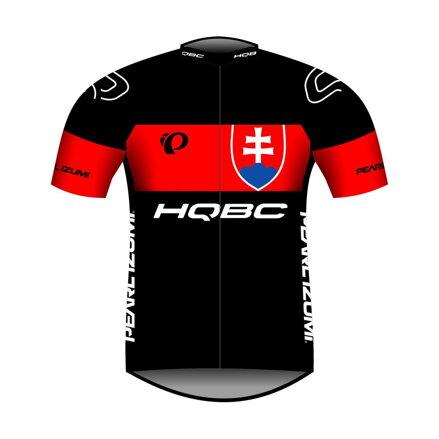 HQBC Dres QPI SK TEAM 2021 krátký rukáv černá/červená