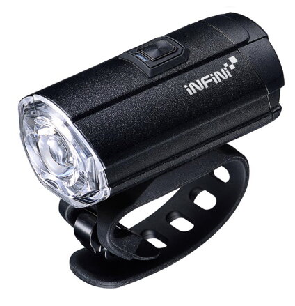 INFINI Světlo TRON 300 přední 6f černé USB