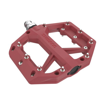 SHIMANO PD-GR400 Pedály MTB Flat červené BMX, DH, slalom