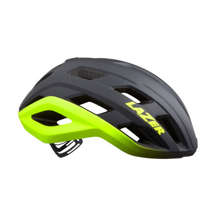 LAZER STRADA KinetiCore matná šedá/neon žlutá