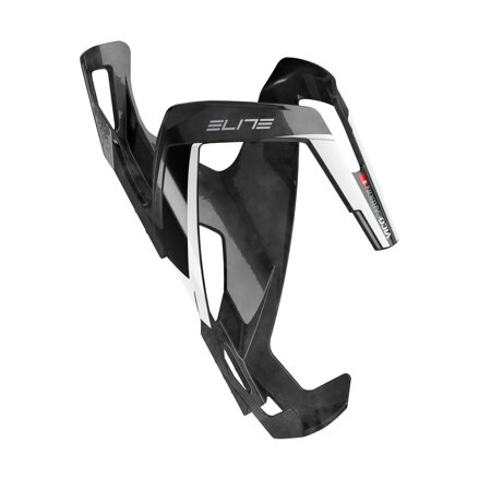 ELITE Košík VICO CARBON černý/bílý lesklý
