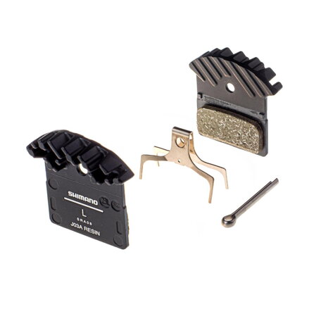SHIMANO destičky resin s chladičem J05A XTR/XT/SLX/ALFINE/
