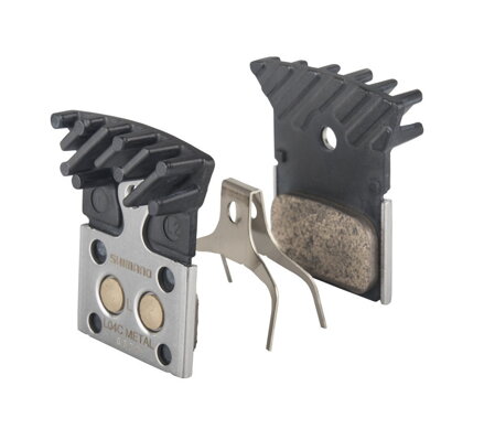 SHIMANO destičky metal s chladičem L04C DURA ACE/ULTEGRA/105/GRX/