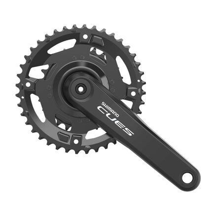 SHIMANO FC-U4010 9/10/11-k. Kliky Cues 175mm 40/26z. černý dvojdílný bez ložisek